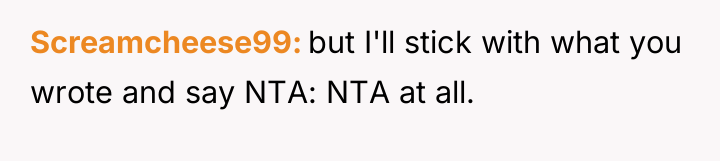 Screamcheese99 but I'll stick with what you wrote and say...