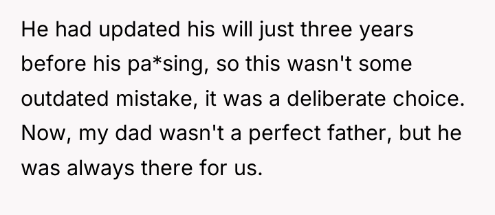 He had updated his will just three years before his...