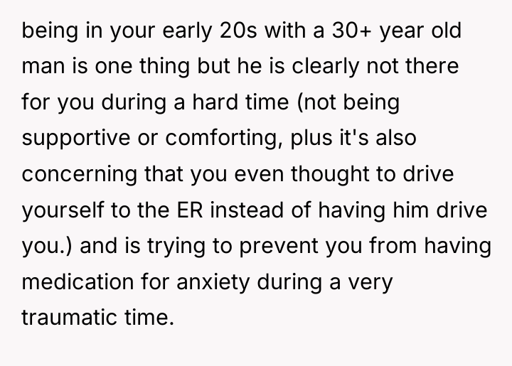 being in your early 20s with a 30+ year old...