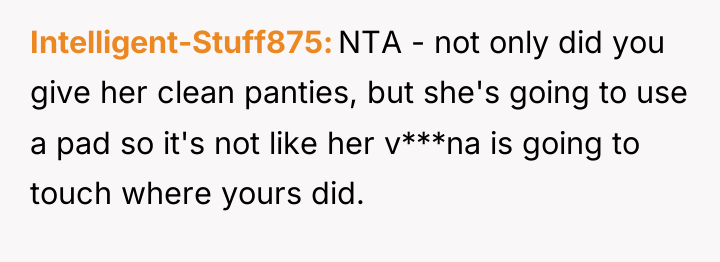 Intelligent-Stuff875 NTA - not only did you give her clean...