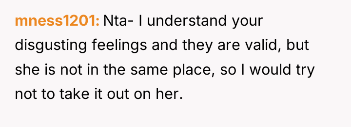 mness1201 Nta- I understand your disgusting feelings and they are...