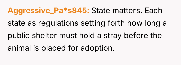 Aggressive_Pa*s845 State matters. Each state as regulations setting forth how...
