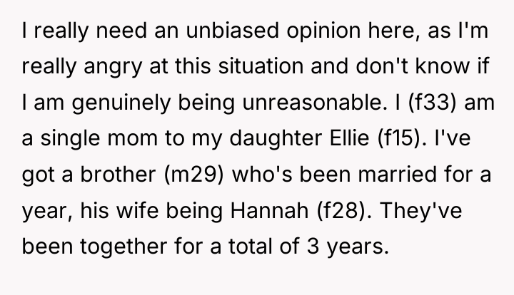 I really need an unbiased opinion here, as I'm really...