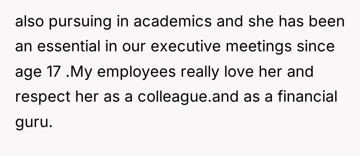 also pursuing in academics and she has been an essential...