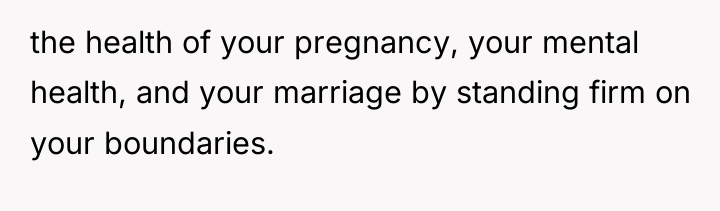 the health of your pregnancy, your mental health, and your...