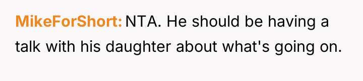 MikeForShort NTA. He should be having a talk with his...
