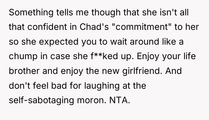 Something tells me though that she isn't all that confident...