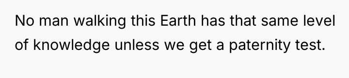 No man walking this Earth has that same level of...