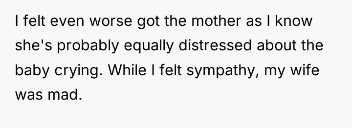 I felt even worse got the mother as I know...