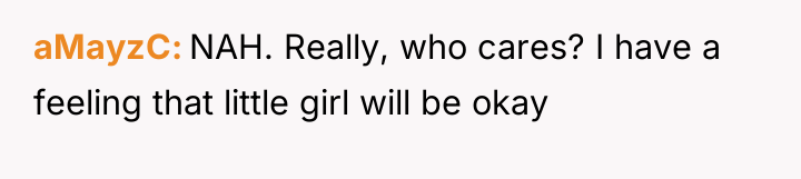 aMayzC NAH. Really, who cares? I have a feeling that...