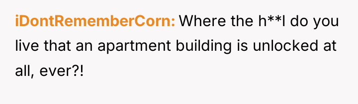 iDontRememberCorn Where the h**l do you live that an apartment...