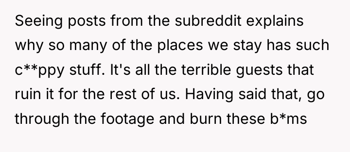 Seeing posts from the subreddit explains why so many of...