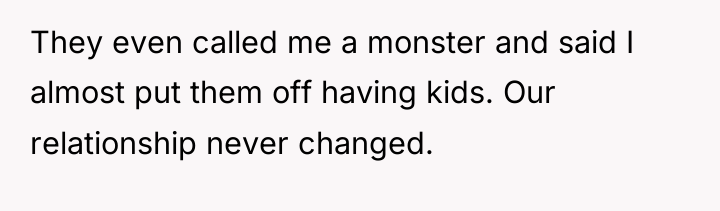 They even called me a monster and said I almost...