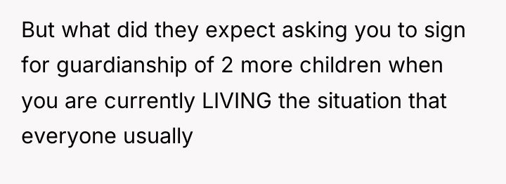 But what did they expect asking you to sign for...