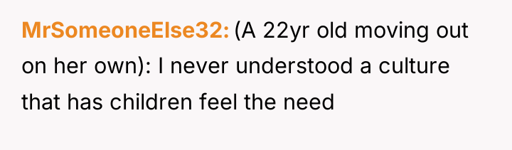 MrSomeoneElse32 (A 22yr old moving out on her own): I...