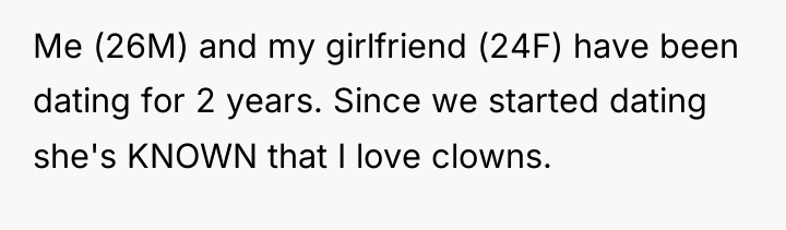 Me (26M) and my girlfriend (24F) have been dating for...