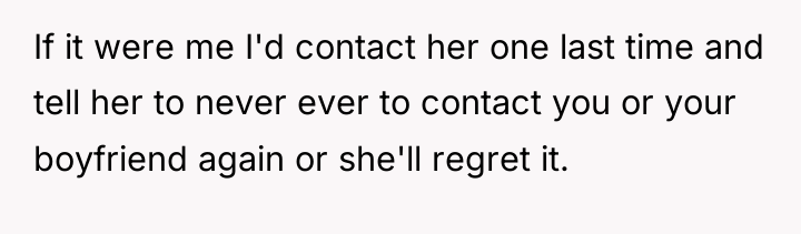 If it were me I'd contact her one last time...