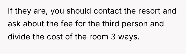 If they are, you should contact the resort and ask...