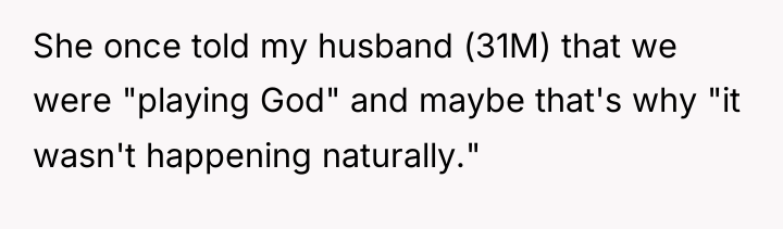 She once told my husband (31M) that we were "playing...