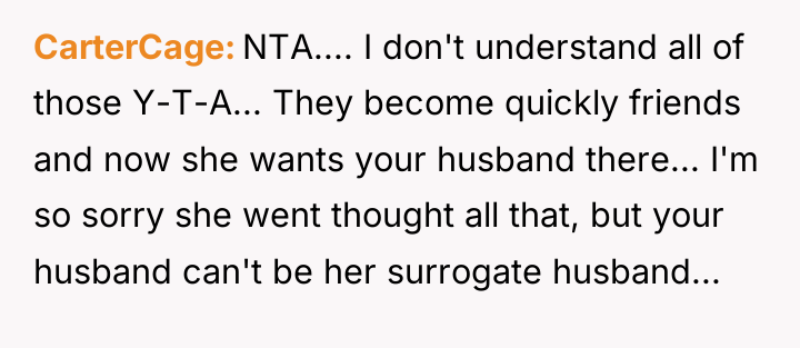 CarterCage NTA.... I don't understand all of those Y-T-A... They...