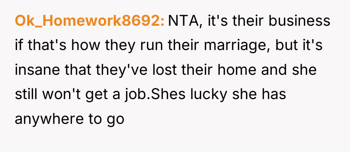 Ok_Homework8692 NTA, it's their business if that's how they run...
