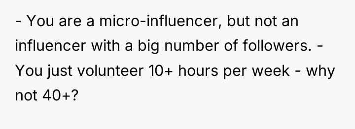 - You are a micro-influencer, but not an influencer with...
