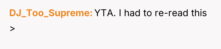 DJ_Too_Supreme YTA. I had to re-read this >