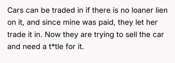 Cars can be traded in if there is no loaner...