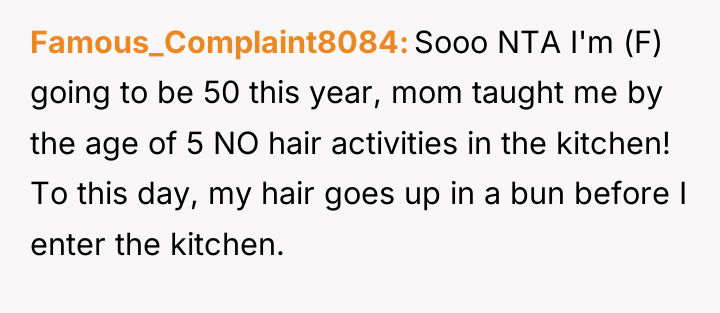 Famous_Complaint8084 Sooo NTA I'm (F) going to be 50 this...
