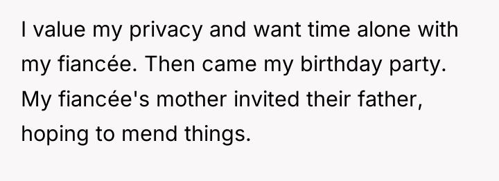 I value my privacy and want time alone with my...