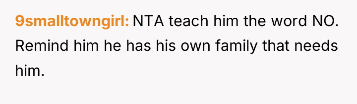 9smalltowngirl NTA teach him the word NO. Remind him he...