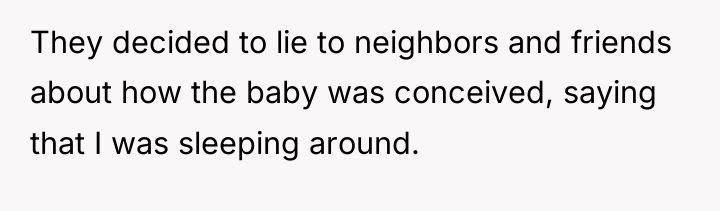 They decided to lie to neighbors and friends about how...
