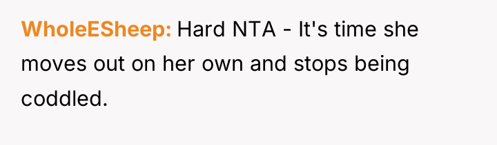WholeESheep Hard NTA - It's time she moves out on...