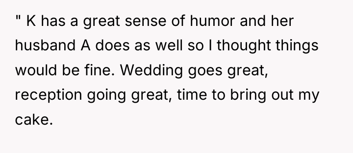 " K has a great sense of humor and her...