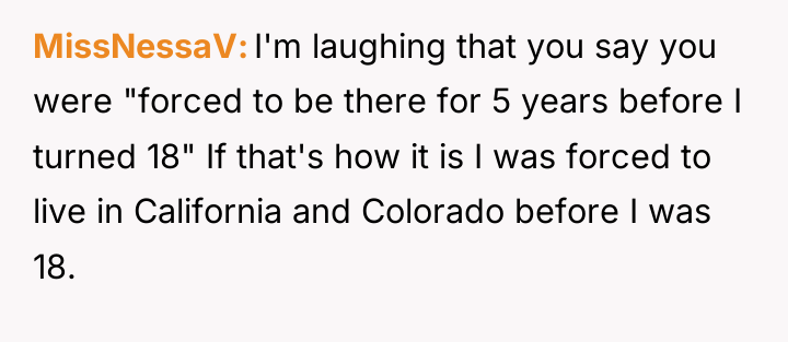 MissNessaV I'm laughing that you say you were "forced to...
