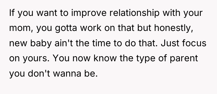 If you want to improve relationship with your mom, you...