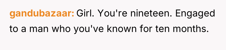 gandubazaar Girl. You're nineteen. Engaged to a man who you've...