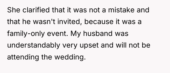 She clarified that it was not a mistake and that...