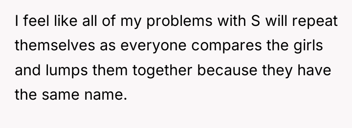 I feel like all of my problems with S will...