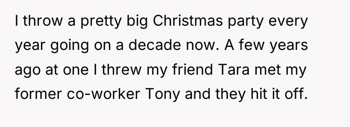I throw a pretty big Christmas party every year going...