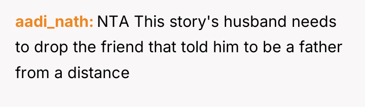 aadi_nath NTA This story's husband needs to drop the friend...