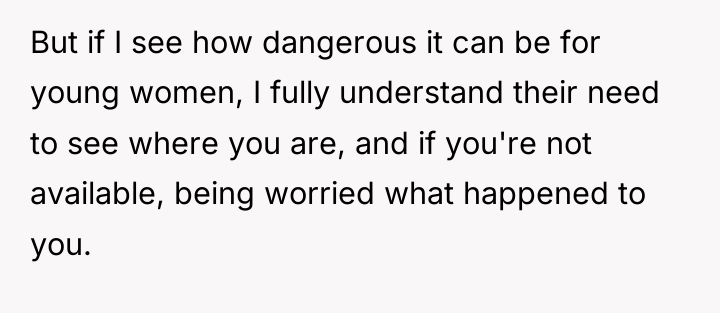 But if I see how dangerous it can be for...