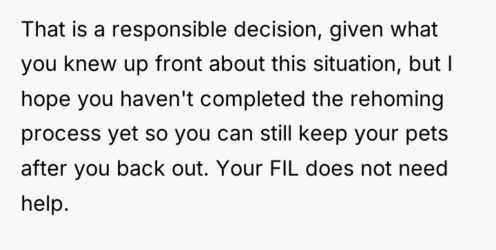 That is a responsible decision, given what you knew up...