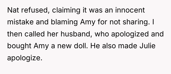 Nat refused, claiming it was an innocent mistake and blaming...
