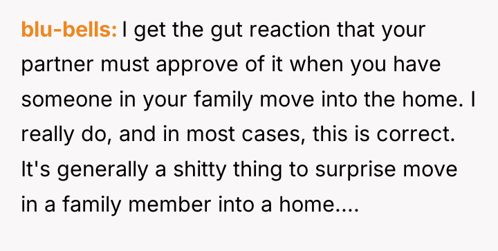 blu-bells I get the gut reaction that your partner must...