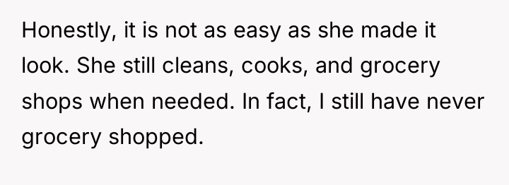 Honestly, it is not as easy as she made it...