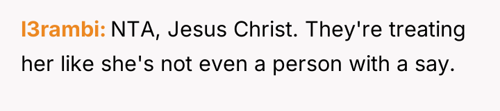 l3rambi NTA, Jesus Christ. They're treating her like she's not...