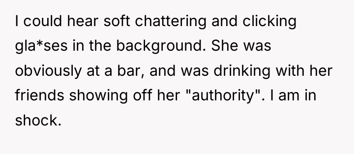 I could hear soft chattering and clicking gla*ses in the...