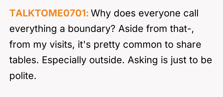 TALKTOME0701 Why does everyone call everything a boundary? Aside from...