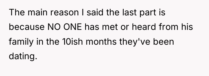 The main reason I said the last part is because...